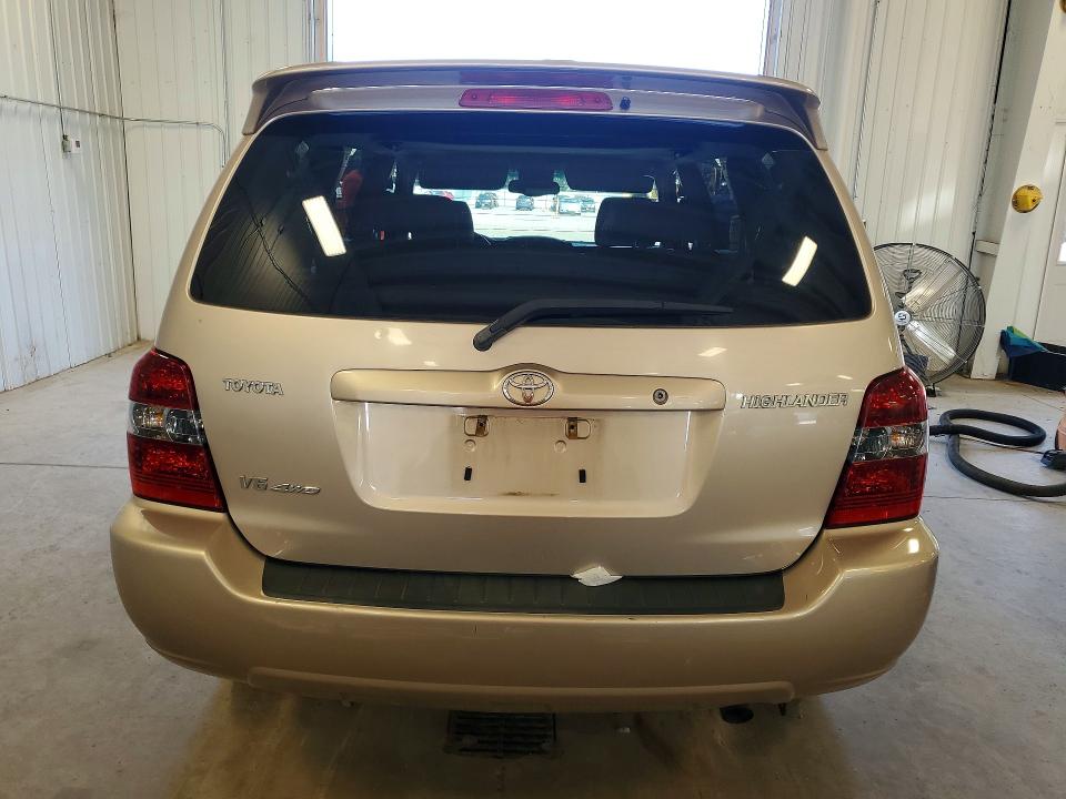 Photo 6 from auction – 2006 TOYOTA HIGHLANDER with VIN JTEEP21A860166615