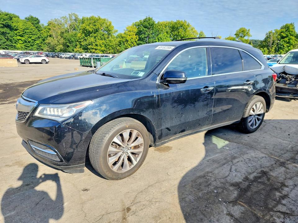ACURA MDX 2014 with VIN 5FRYD4H49EB036542 - Photo from auction