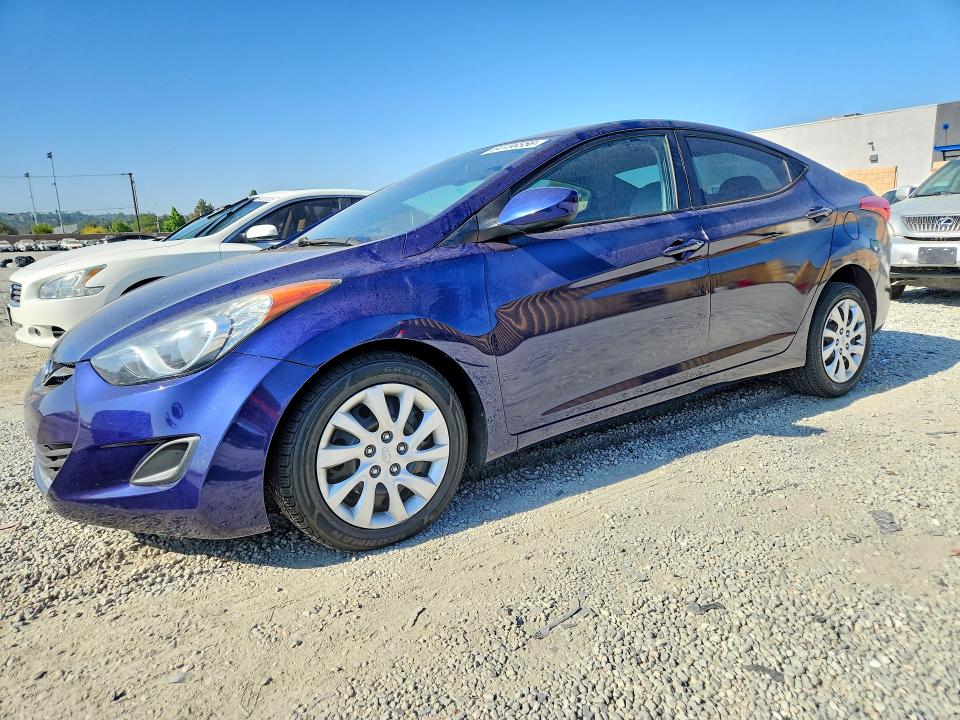 HYUNDAI ELANTRA 2012 مع رقم تعريف المركبة 5NPDH4AE2CH145804 - صورة من المزاد
