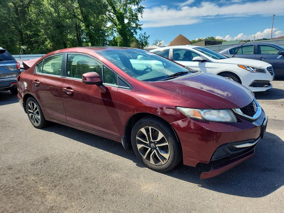 Photo 4 from auction – 2013 HONDA CIVIC with VIN 19XFB2F80DE254883