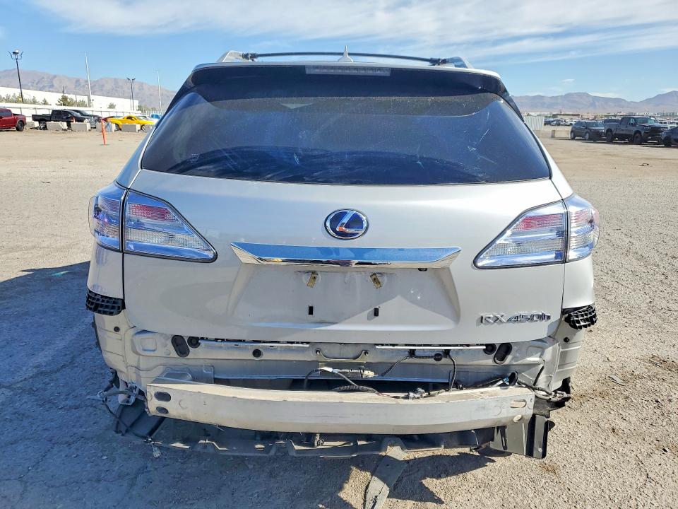 Photo 6 from auction – 2012 LEXUS RX with VIN JTJBC1BA4C2430907
