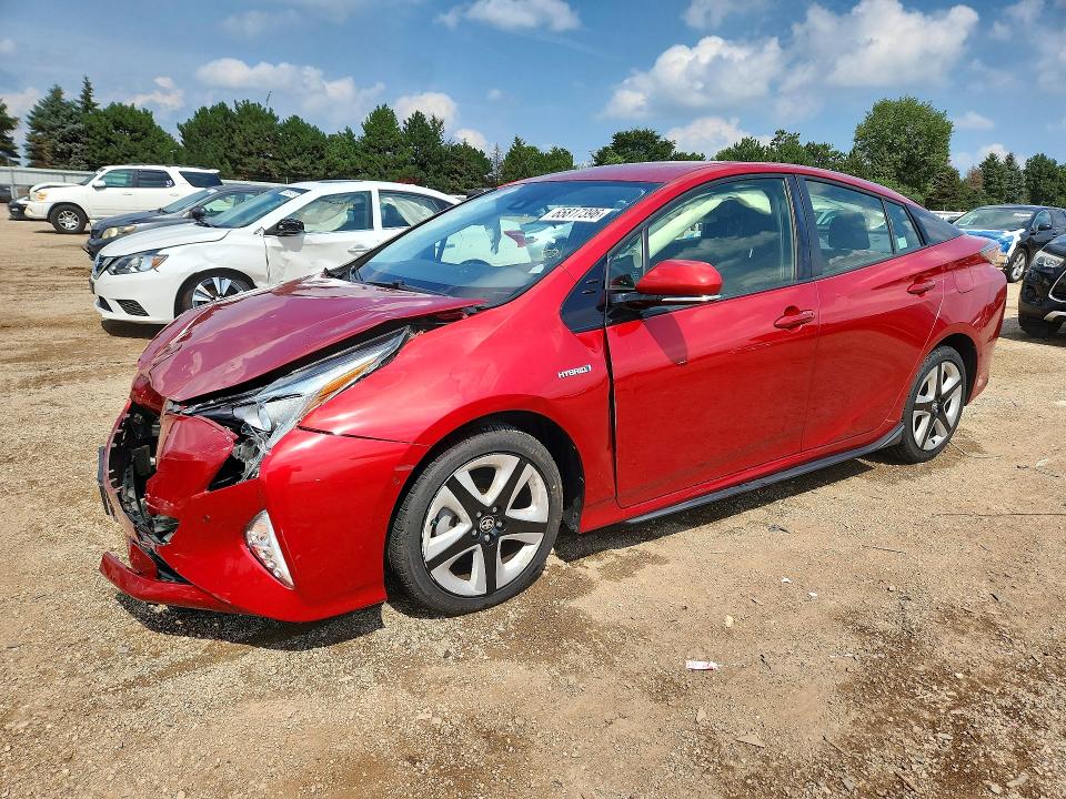 TOYOTA PRIUS 2018 with VIN JTDKARFU3J3061184 - Photo from auction