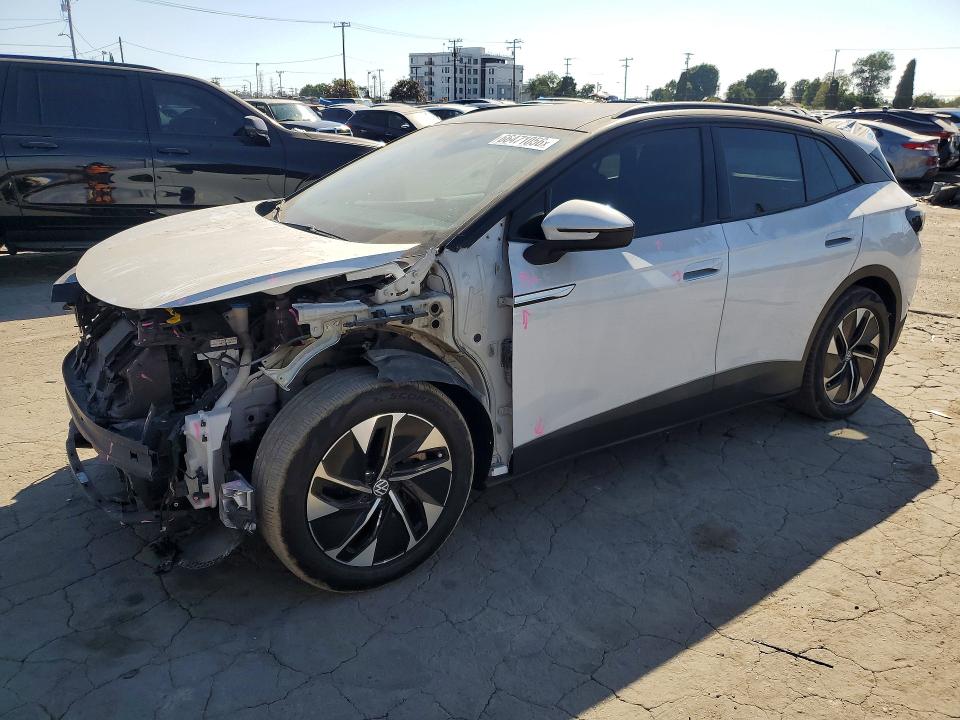 VOLKSWAGEN ID.4 2021 с VIN WVGTMPE23MP034852 - Снимка от търг
