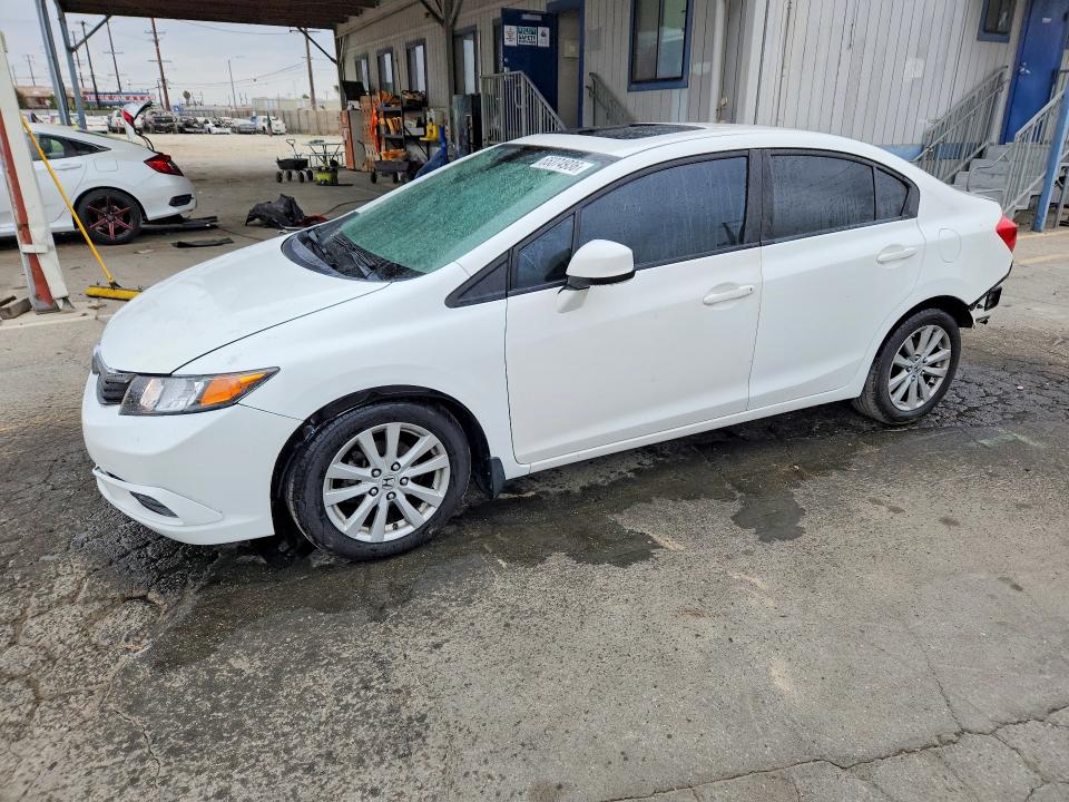 HONDA CIVIC 2012 with VIN JHMFB2F89CS006271 - Photo from auction
