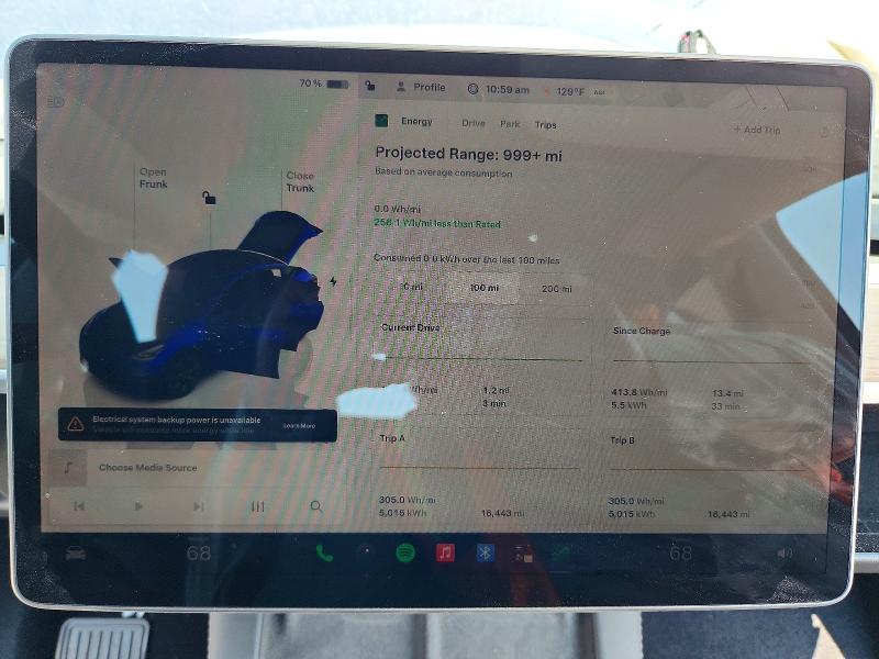 Photo 9 from auction – 2025 TESLA MODEL Y with VIN 7SAYGDEE6SA360940