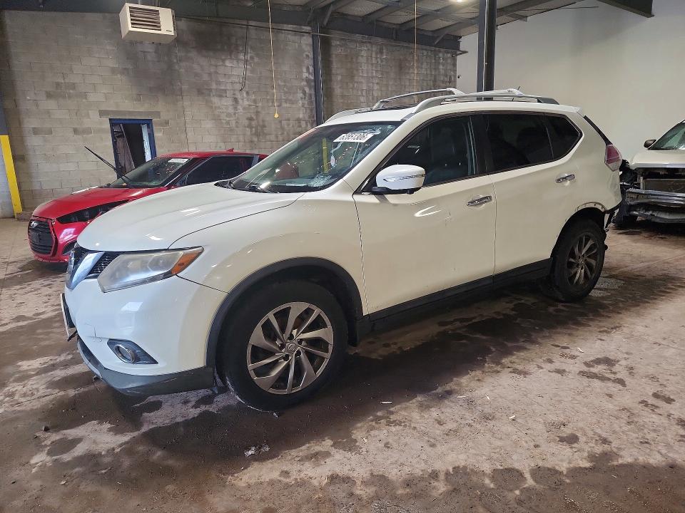 NISSAN ROGUE 2015 with VIN 5N1AT2MV4FC802177 - Photo from auction