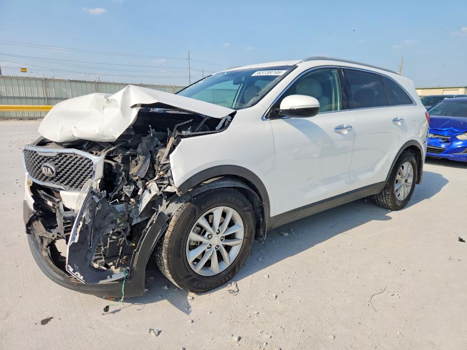 KIA SORENTO 2018 with VIN 5XYPG4A30JG386280 - Photo from auction