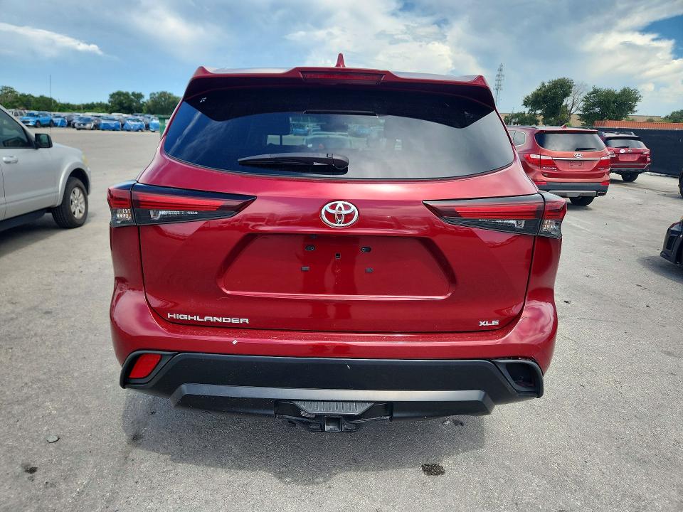 Photo 6 from auction – 2024 TOYOTA HIGHLANDER with VIN 5TDKDRAH9RS053179