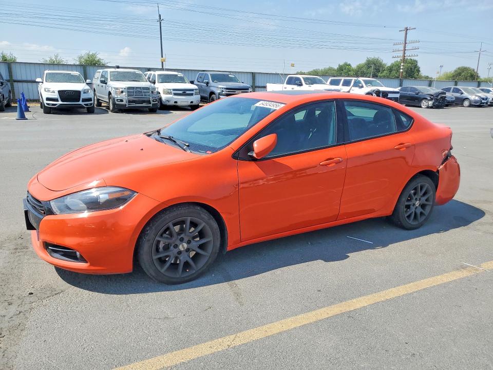 DODGE DART 2015 with VIN 1C3CDFBB6FD390787 - Photo from auction