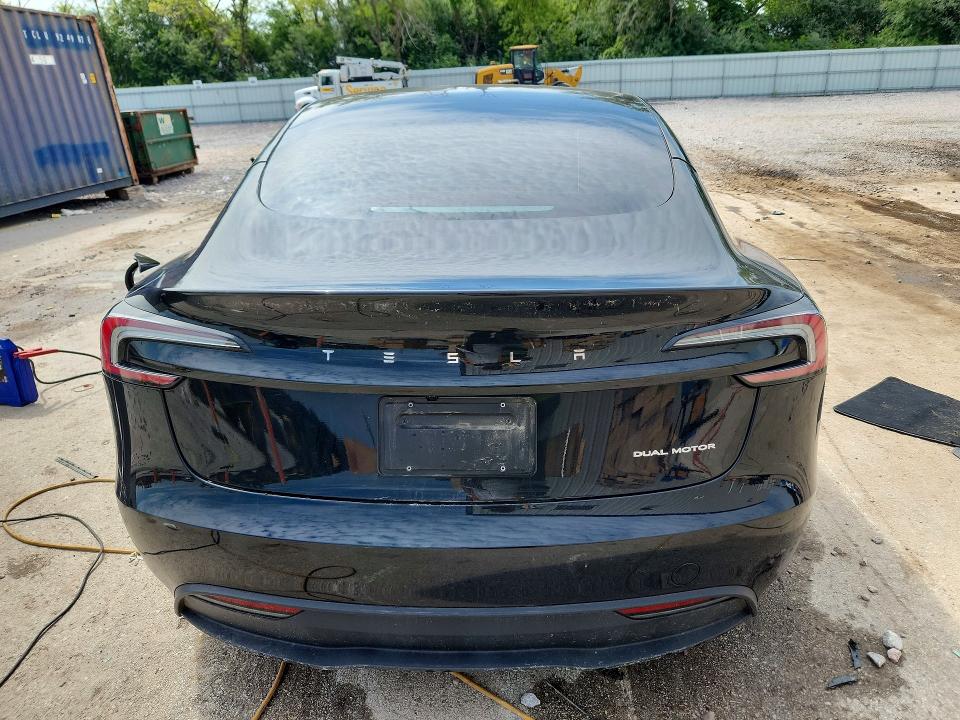 Photo 6 from auction – 2025 TESLA MODEL 3 with VIN 5YJ3E1EB7SF063843