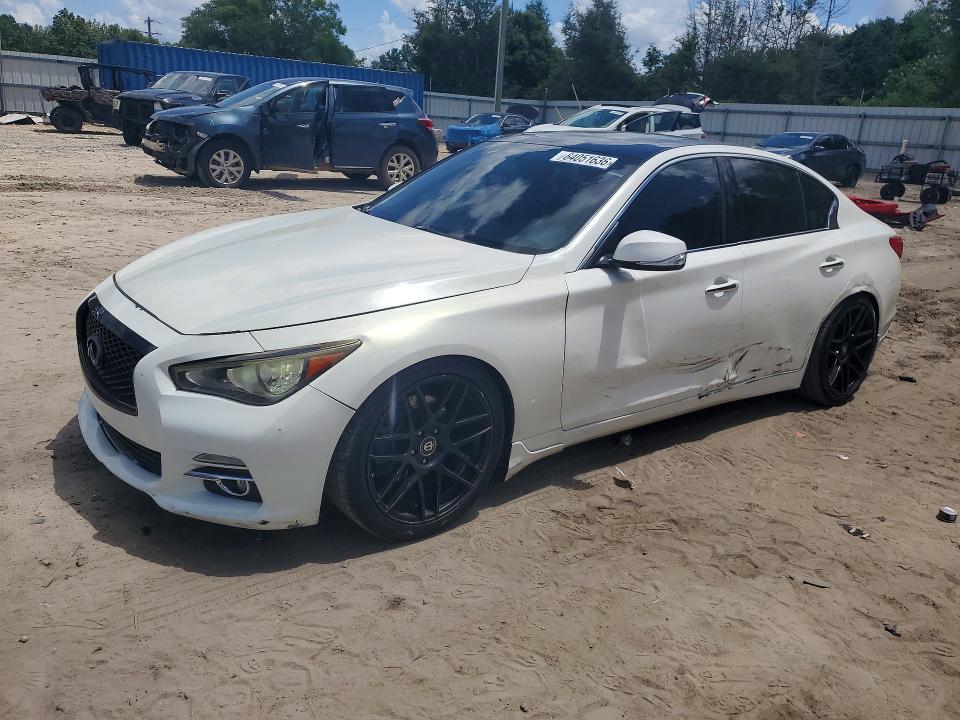 Photo 1 from auction – 2014 INFINITI Q50 with VIN JN1BV7ARXEM707478