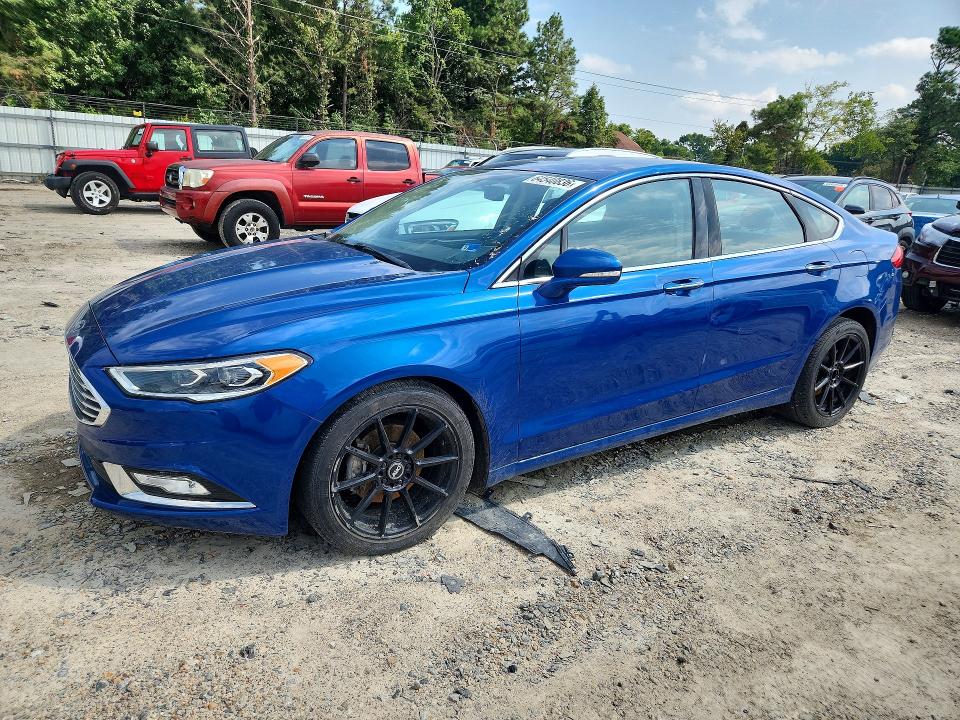 FORD FUSION 2017 with VIN 3FA6P0T93HR291725 - Photo from auction