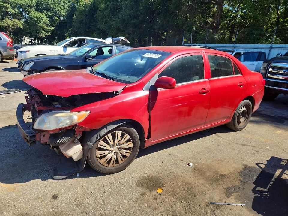 TOYOTA COROLLA 2010 with VIN JTDBU4EE4AJ074560 - Photo from auction