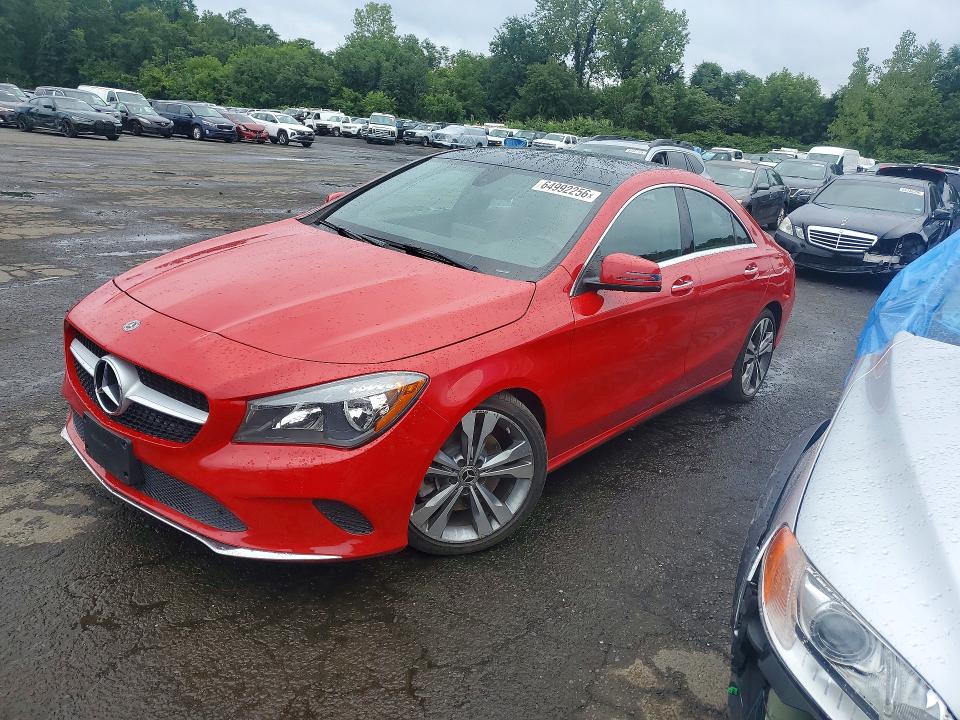 Photo 1 from auction – 2018 MERCEDES-BENZ CLA with VIN WDDSJ4GB3JN654599