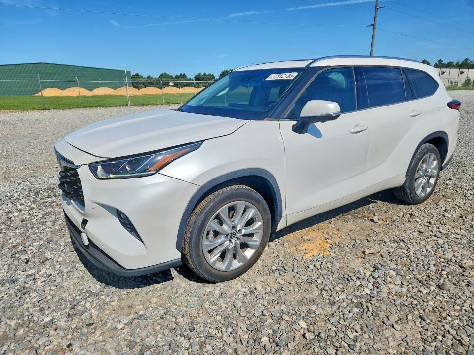TOYOTA HIGHLANDER 2023 with VIN 5TDKDRAH8PS039805 - Photo from auction