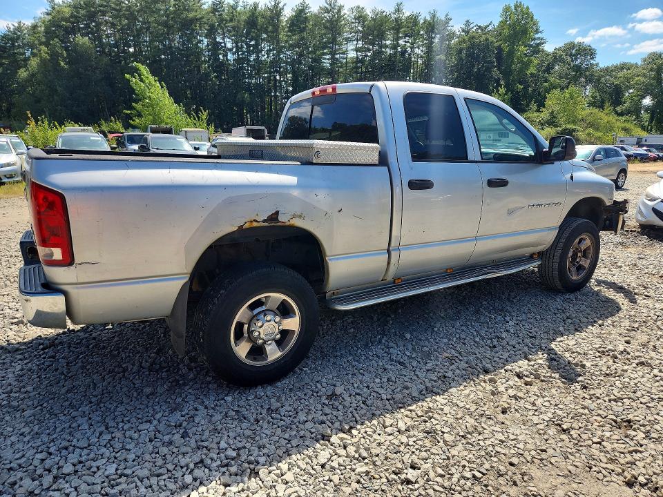 Photo 3 from auction – 2005 DODGE RAM 2500 with VIN 3D7KS28D25G791596