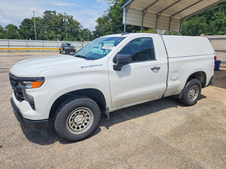 CHEVROLET SILVERADO 2023 with VIN 3GCNAAEK4PG340566 - Photo from auction