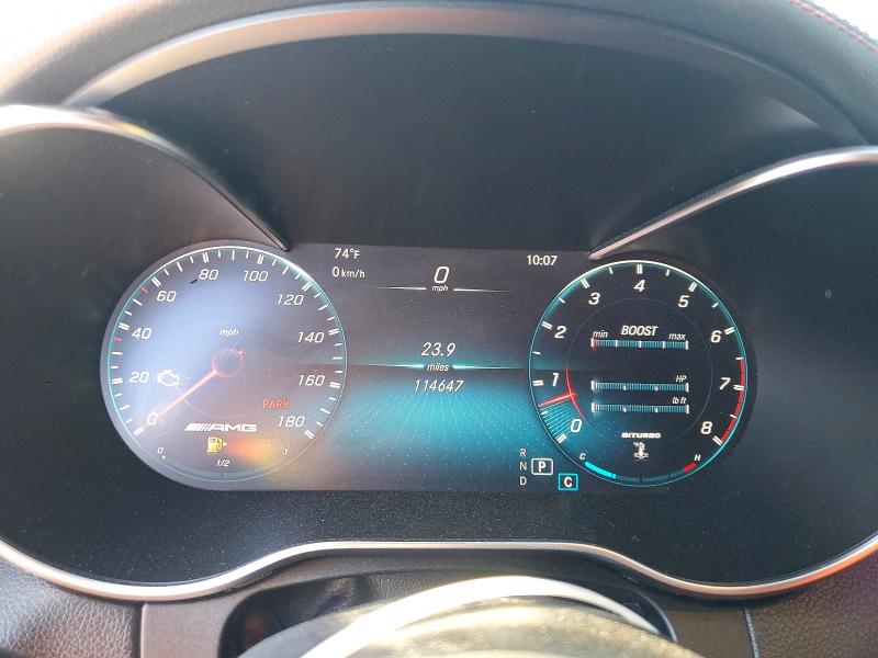 Photo 9 from auction – 2020 MERCEDES-BENZ C with VIN WDDWJ6EB7LF976532