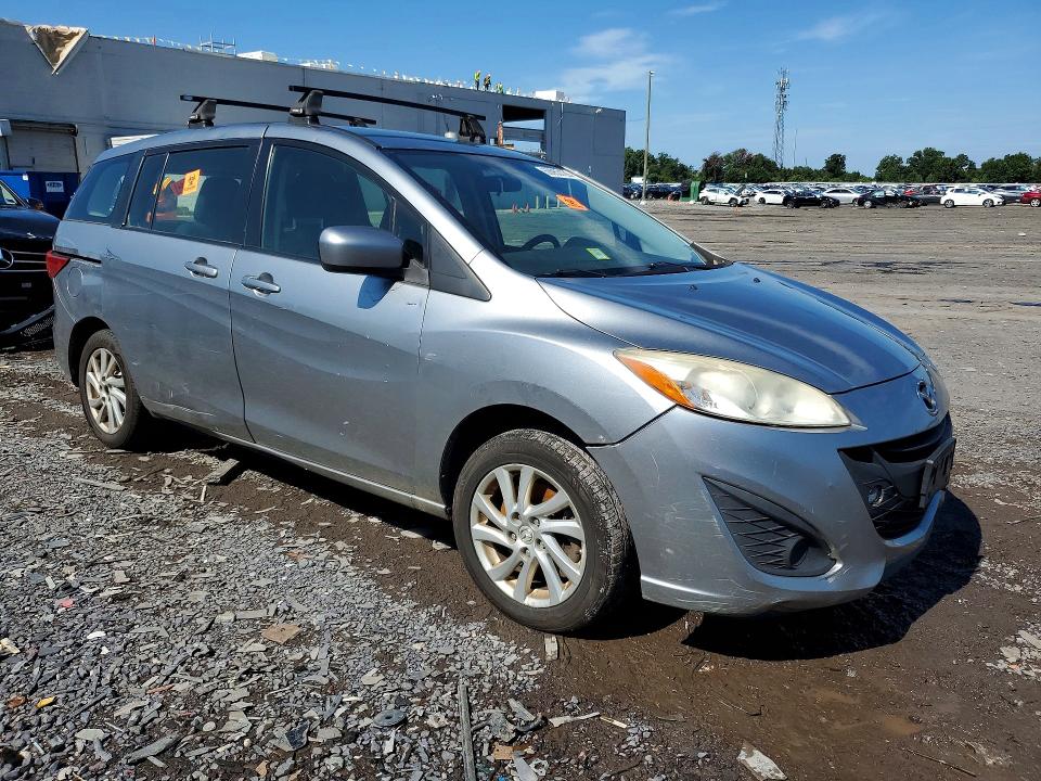 Photo 4 from auction – 2012 MAZDA 5 with VIN JM1CW2BL0C0136647