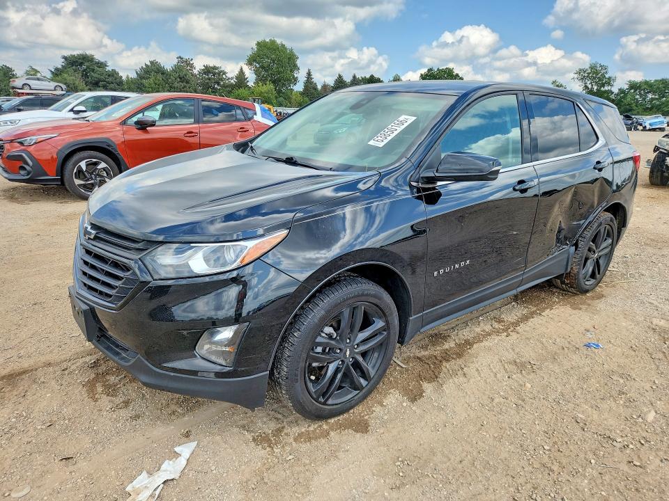 CHEVROLET EQUINOX 2020 with VIN 3GNAXUEV5LL321459 - Photo from auction