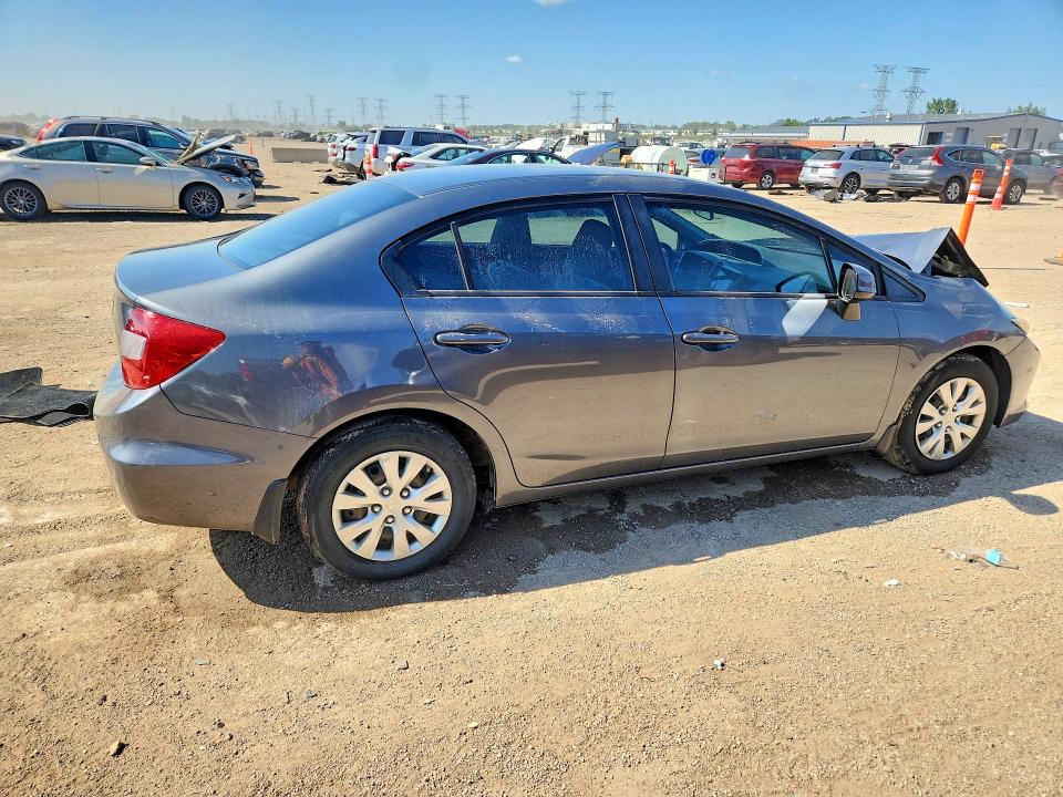 Photo 3 from auction – 2012 HONDA CIVIC with VIN 19XFB2F55CE003541