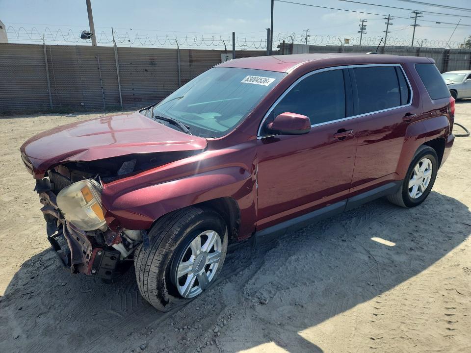 GMC TERRAIN 2016 with VIN 2GKALMEKXG6137417 - Photo from auction
