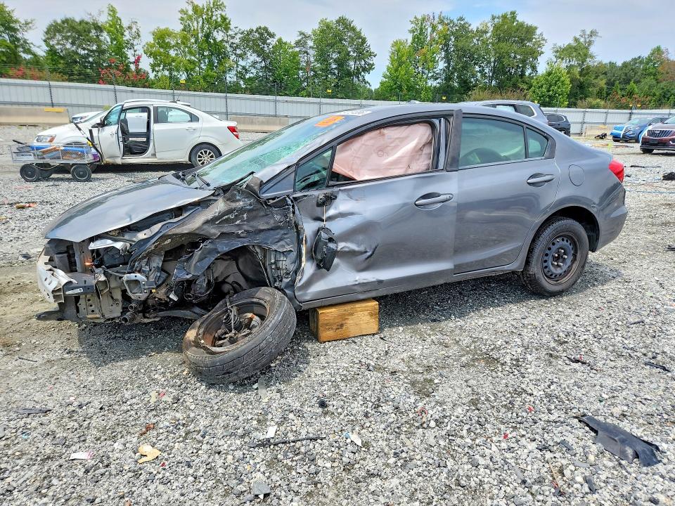 HONDA CIVIC 2012 with VIN 19XFB2F53CE326339 - Photo from auction