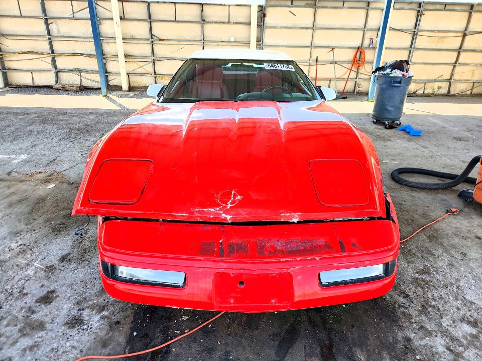 Photo 5 from auction – 1990 CHEVROLET CORVETTE with VIN 1G1YY3384L5108491