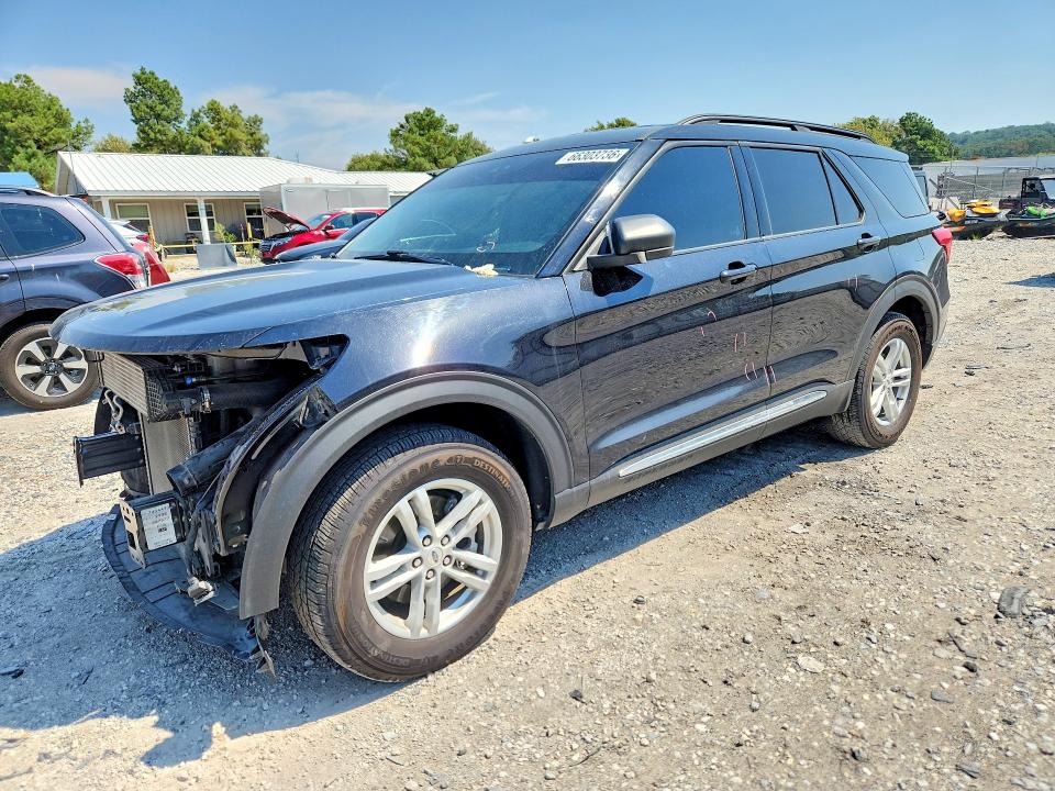 FORD EXPLORER 2021 with VIN 1FMSK8DH2MGB21297 - Photo from auction