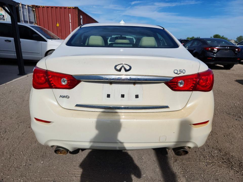 Снимка 6 от търг – 2016 INFINITI Q50 с VIN JN1CV7AR8GM252640