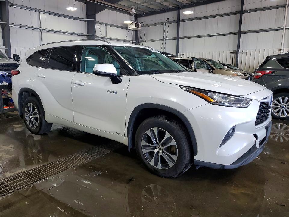 Photo 4 from auction – 2020 TOYOTA HIGHLANDER with VIN 5TDHBRCH4LS502269