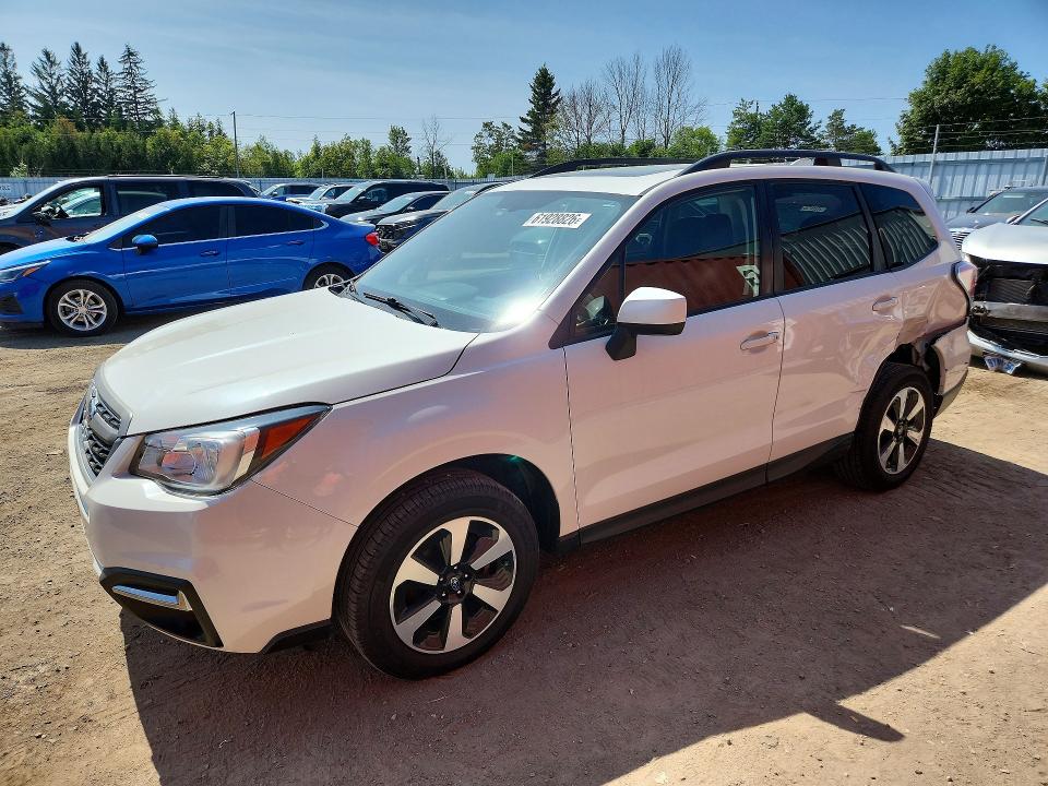 SUBARU FORESTER 2018 with VIN JF2SJEJC4JH489177 - Photo from auction