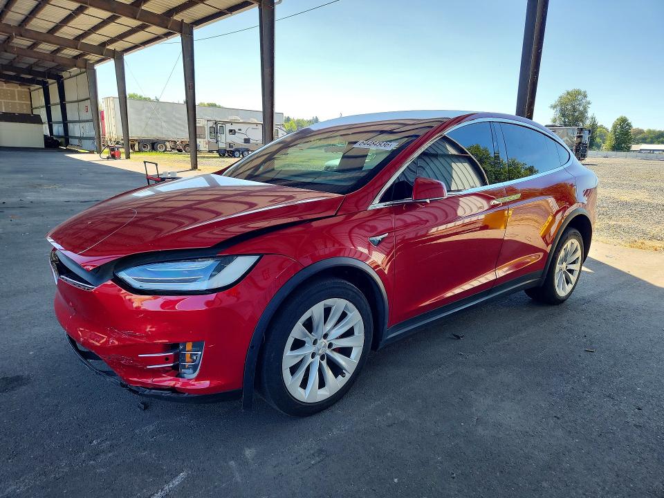 TESLA MODEL X 2020 с VIN 5YJXCBE42LF262363 - Фото с аукциона