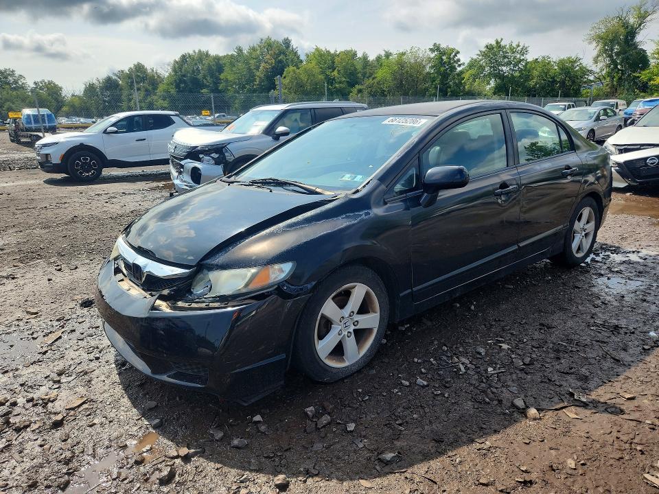 HONDA CIVIC 2011 with VIN 2HGFA1F63BH544291 - Photo from auction