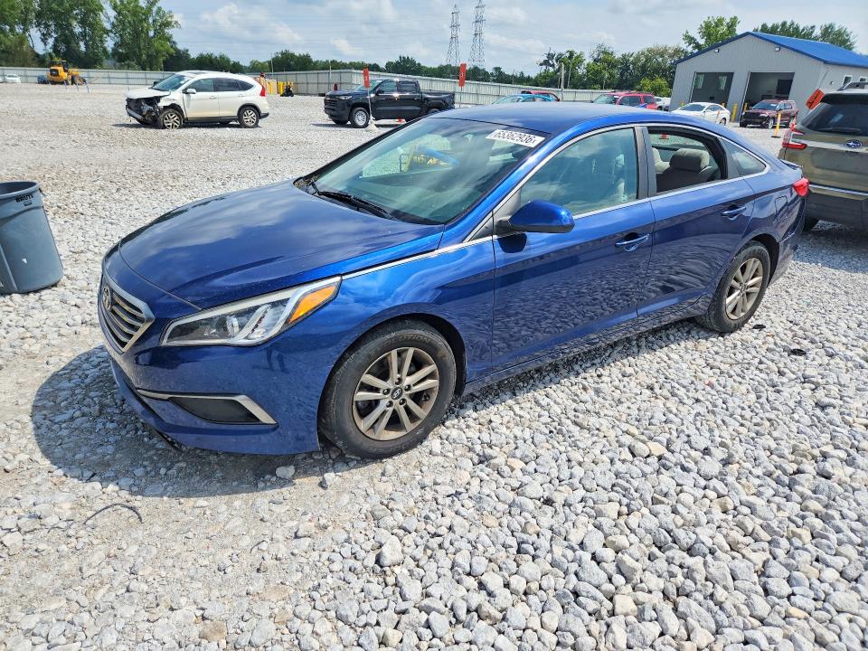 HYUNDAI SONATA 2017 with VIN 5NPE24AF9HH461416 - Photo from auction