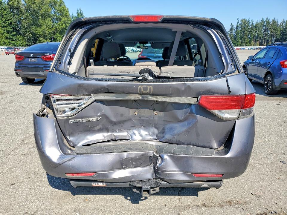 Photo 6 from auction – 2014 HONDA ODYSSEY with VIN 5FNRL5H29EB112659