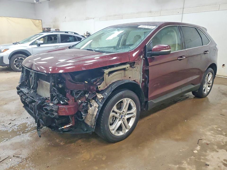FORD EDGE 2017 with VIN 2FMPK3K89HBB51695 - Photo from auction