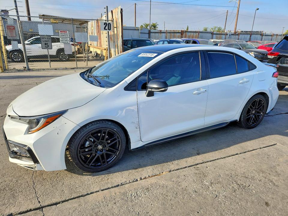 TOYOTA COROLLA 2021 with VIN 5YFS4MCE9MP070040 - Photo from auction