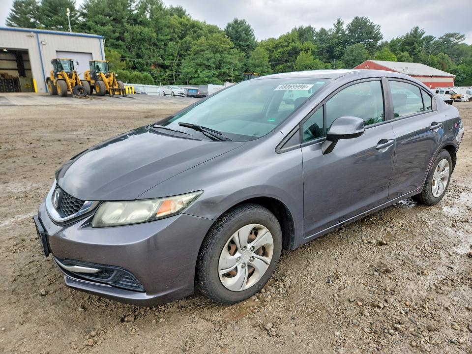 HONDA CIVIC 2013 with VIN 2HGFB2F50DH515263 - Photo from auction