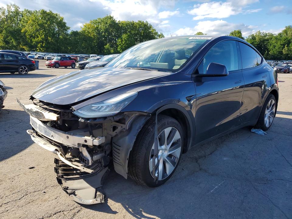 TESLA MODEL Y 2021 with VIN 5YJYGDEE2MF248039 - Photo from auction