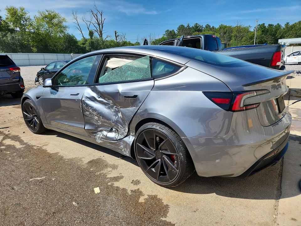 Photo 2 from auction – 2024 TESLA MODEL 3 with VIN 5YJ3E1ET2RF890264