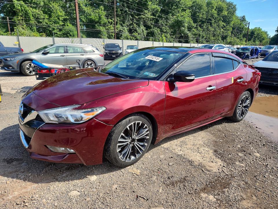 NISSAN MAXIMA 2017 with VIN 1N4AA6AP3HC438804 - Photo from auction