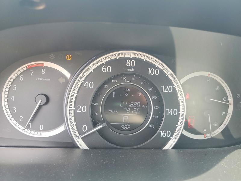 Photo 9 from auction – 2014 HONDA ACCORD with VIN 1HGCR2F34EA291394