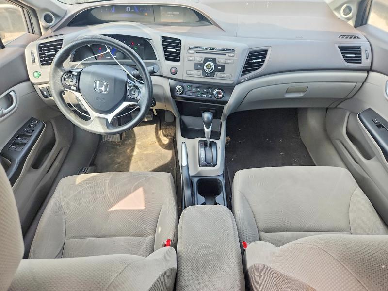 Photo 8 from auction – 2012 HONDA CIVIC with VIN 19XFB2F82CE319408