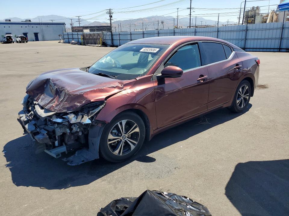 Photo 1 from auction – 2020 NISSAN SENTRA with VIN 3N1AB8CV2LY221018
