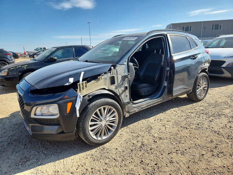 HYUNDAI KONA 2018 with VIN KM8K6CAA3JU073076 - Photo from auction