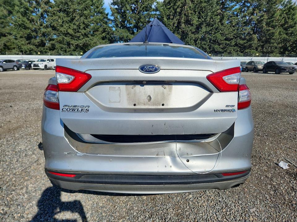 Photo 6 from auction – 2014 FORD FUSION with VIN 3FA6P0LU8ER387415