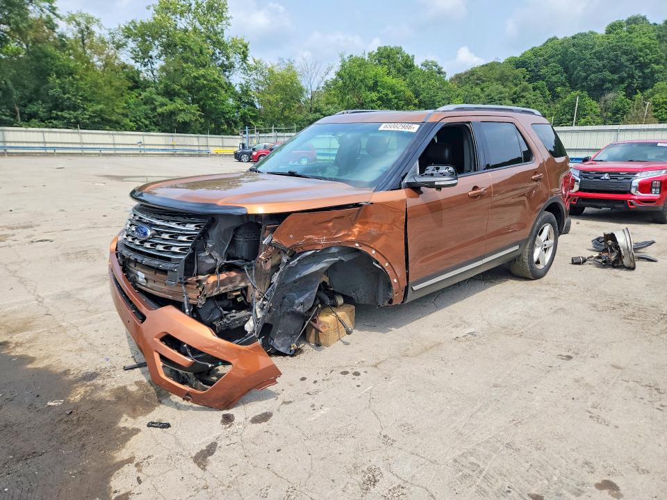 FORD EXPLORER 2017 with VIN 1FM5K8D89HGA33818 - Photo from auction