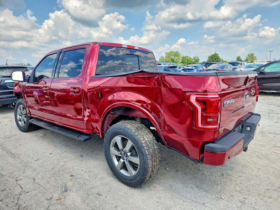 Photo 2 from auction – 2015 FORD F150 with VIN 1FTEW1EGXFFA09651
