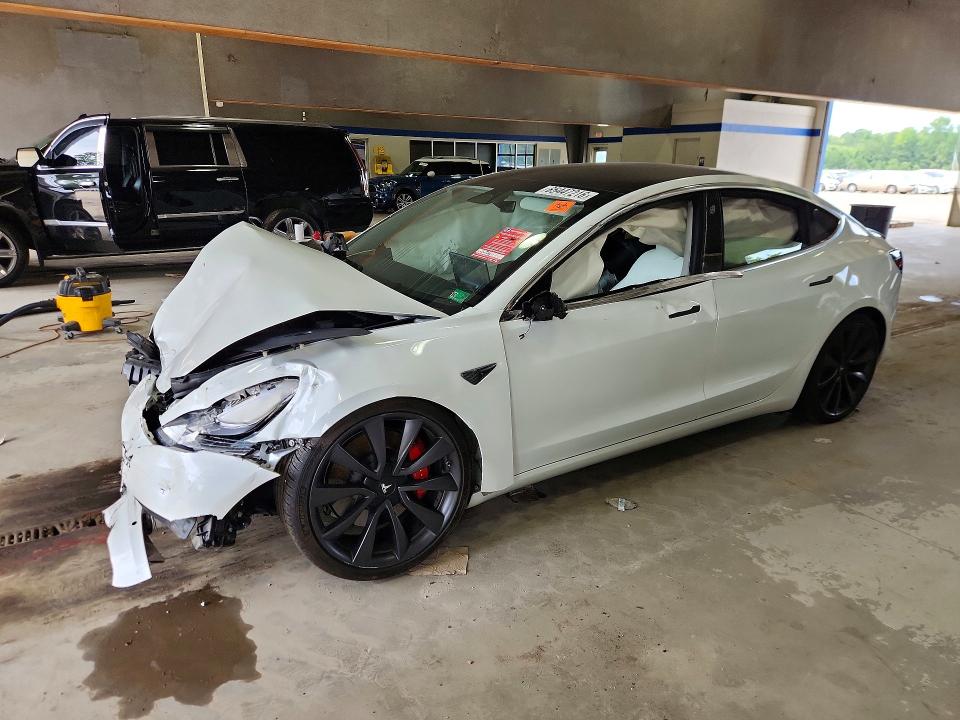 TESLA MODEL 3 2020 with VIN 5YJ3E1EC3LF742826 - Photo from auction